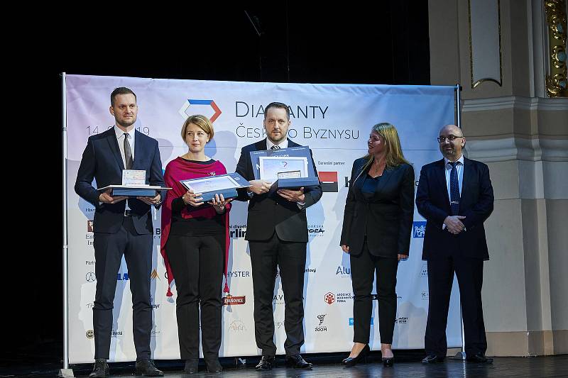 Předání ceny Diamanty českého byznysu se zúčastnil také jednatel Den Braven production s.r.o Miroslav Mohyla.
