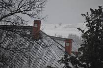 V Krnově první sníh napadl 17. listopadu 2022.