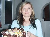 Jana Ručková ráda peče cukroví všeho druhu, jedním z nich si vysloužila příjemný víkendový pobyt s manželem.