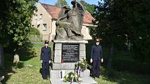 Starostka Liptaně Blanka Klimošková uctila ochránce hranic, kteří byli zastřeleni  22. září 1938.  Přidali se i fanoušci Osoblažky.