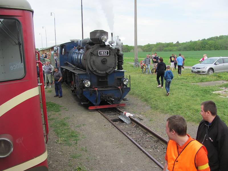 LOKOMOTIVA U57.001 neboli Malý Štokr je symbolem Osoblažky.