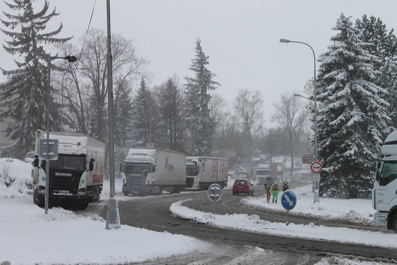 Situace ve středu 19. dubna 2017 v Bruntále a okolí.