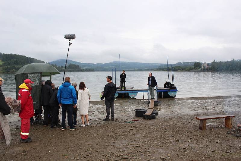 Natáčení filmu Tichý nepřítel, Slezská harta, listopad 2019. 