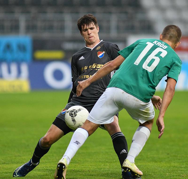 David Buchta - FORTUNA:LIGA - Skupina o titul, 5. kolo - FK Jablonec - FC Baník Ostrava, 8. července 2020 v Jablonci.