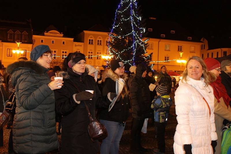 Česko zpívá koledy v Bruntále. 