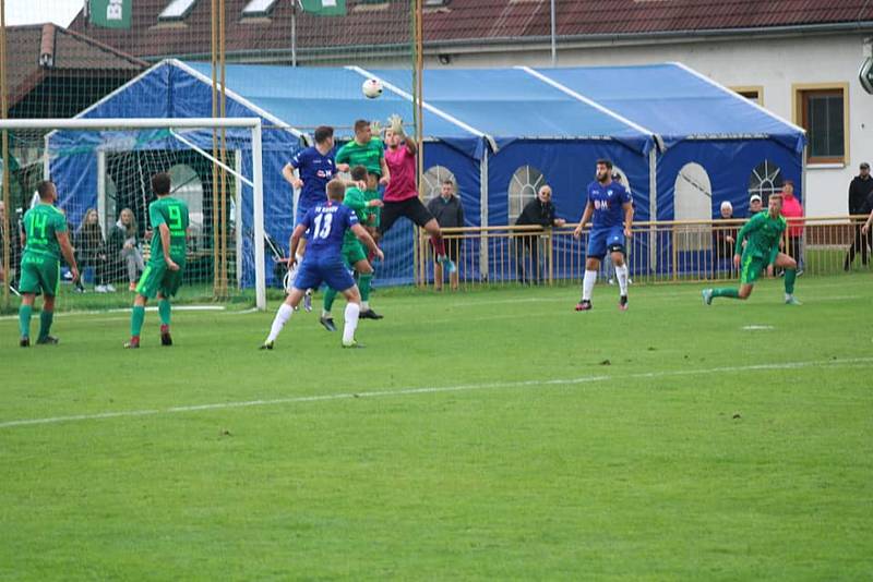 Krnovští fotbalisté vyhráli osmý zápas v řadě. Naposledy vyhráli v Hájí 3:4.