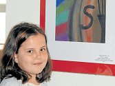 Autory vystavených výtvarných dílek na bruntálské radnici jsou děti ve věku 6 až 14 let.