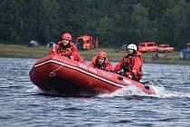 Mezinárodní soutěž ve vodním záchranářství Slezská Harta 2023 se odehrála 14. 6. 2023.