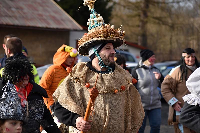 Podtolštejnský masopust spojil lidi ze tří vesnic.