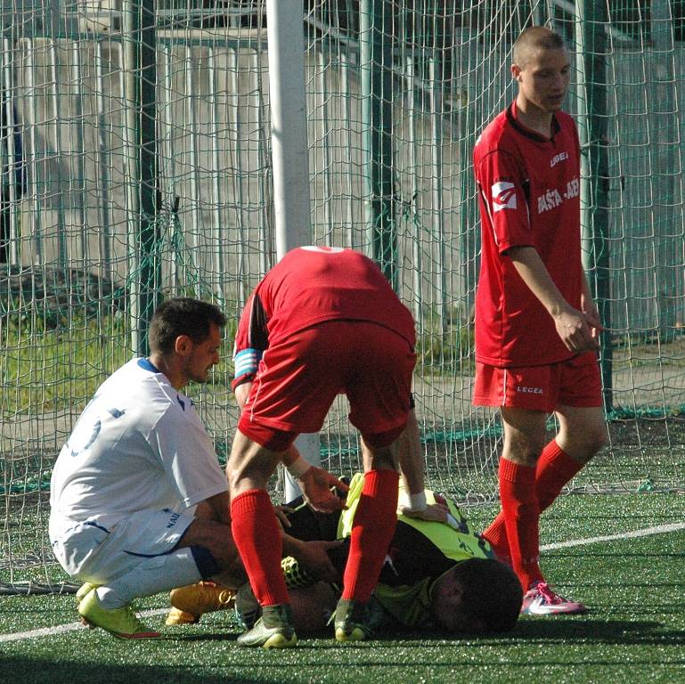 REMÍZA A PENALTY. Junior Děčín doma urval proti Kamenici dva body.