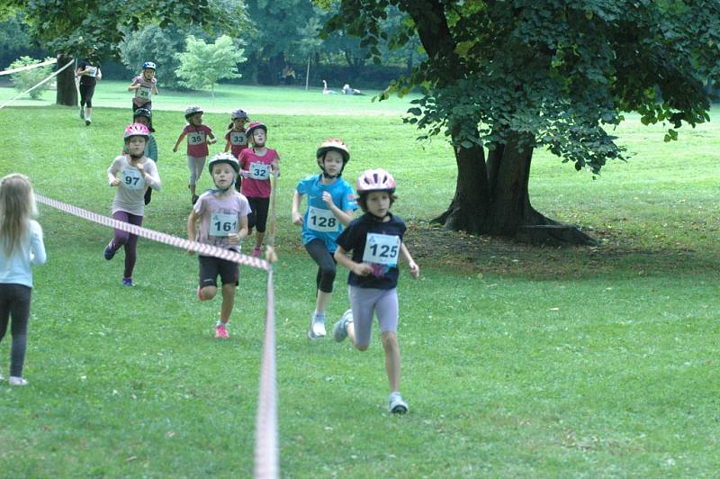 TRIADE DĚČÍN pořádal dětský duatlon.