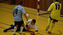 Sálovka, veteráni: Futsal Varnsdorf - Nota Děčín 3:1.