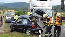 Smrtelná dopravní nehoda v Ludvíkovicích. Ilustrační foto.
