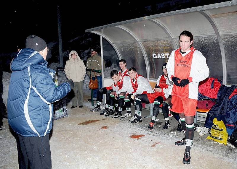 Vilémov poprvé v zimní přípravě prohrál. 