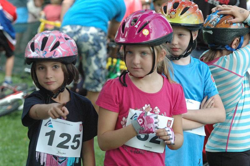 TRIADE DĚČÍN pořádal dětský duatlon.