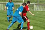 DALŠÍ BODY. Jílové (v modrém) doma porazilo 1:0 Soběchleby.