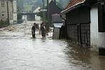 Sobotní velká voda zasáhla i Benešov nad Ploučnicí