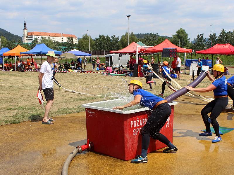 Závody v hasičském sportu o pohár primátorky.