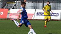 VARNSDORF (ve žlutém) vyhrál ve Znojmě 2:0.