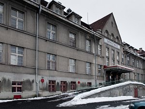 Lužická nemocnice v Rumburku. Archivní foto