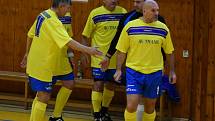 Sálovka, veteráni: Futsal Varnsdorf - Nota Děčín 3:1.