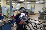 Varnsdorfští studenti vyrobili elektromotorku Zidan.