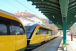 RegioJet, dceřiná společnost Student agency, představila žlutý vlak, který bude o víkendech jezdit na Kozí dráze.