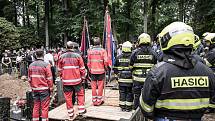 V Rumburku se rozloučili s hasičem a záchranářem, který zemřel při dopravní nehodě.