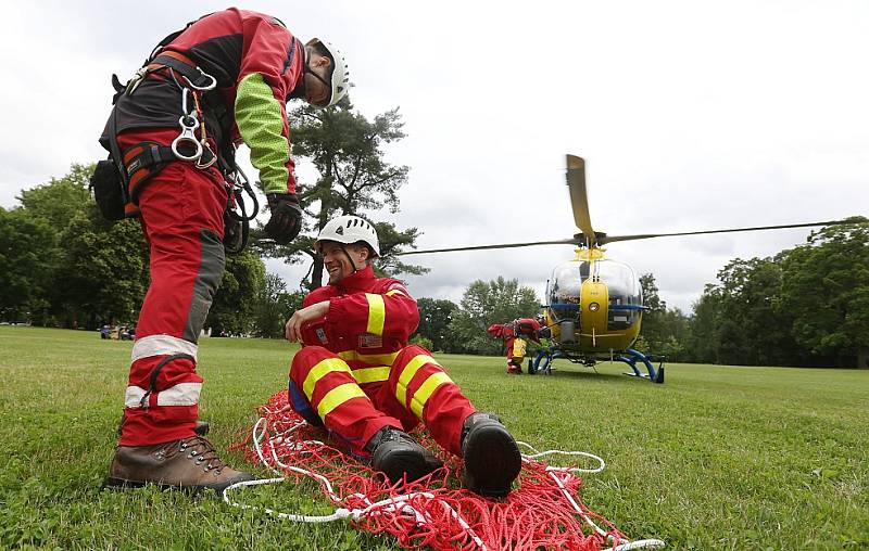 Den záchranářů Ústeckého kraje 2015 se konal v Děčíně 