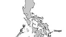 ostrov Dinagat a filipínské souostroví.