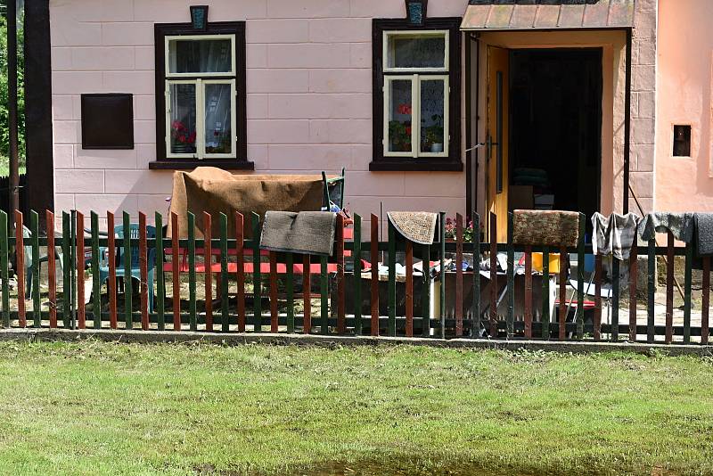 Přívalové deště v červenci poničily v Lobendavě a v Dolní Poustevně desítky domů.