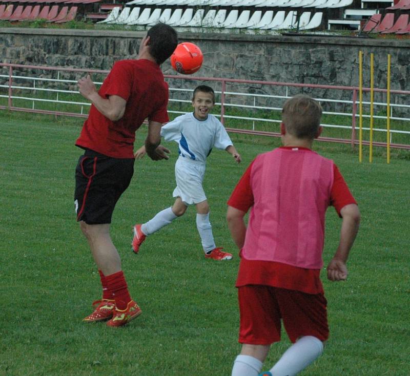 Marcelo Dos Reis Soares se představil na hřišti SK Děčín.