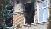 Tragický požár ve Vejprtech.