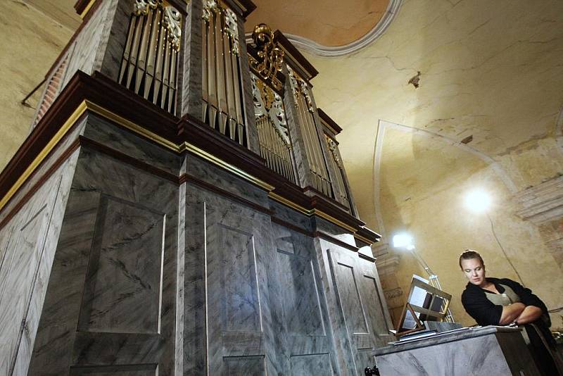 Jedlcké varhany požehnal litoměřický biskup Jan Baxant