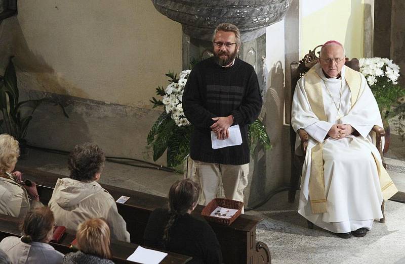 Jedlcké varhany požehnal litoměřický biskup Jan Baxant