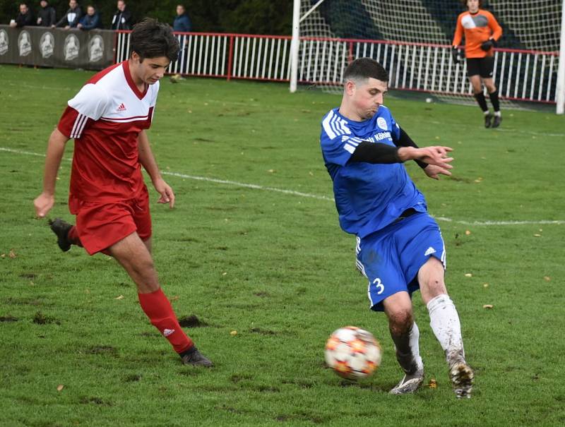 I.A třída: Modrá - Bílina 1:2 PK.