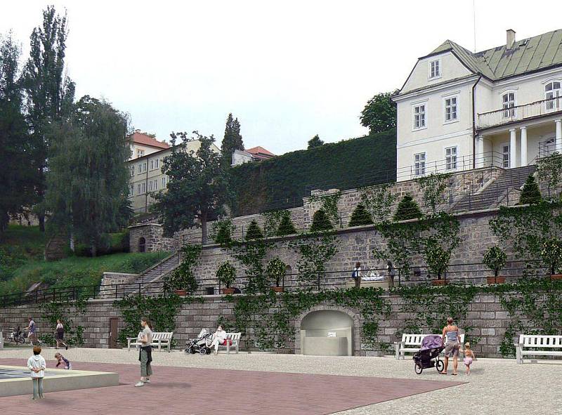 FOTO: nová podoba děčínského zámku a Mariánské louky