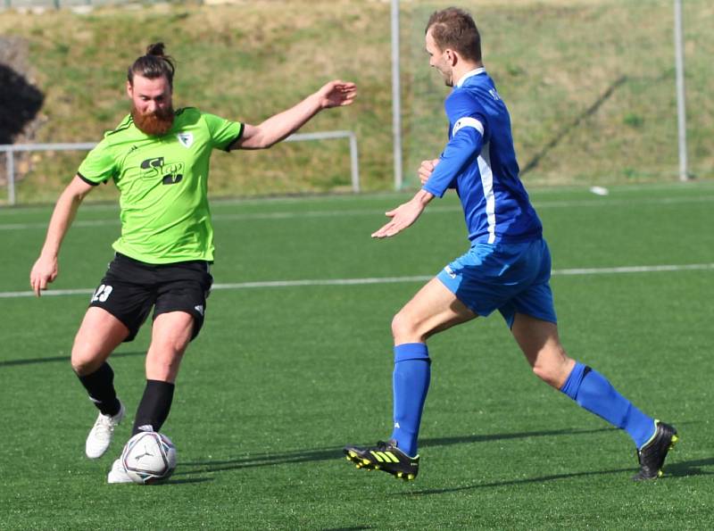 Jiříkov na umělce ve Varnsdorfu porazil vedoucí Vilémov B 5:0.