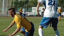 FNL, 30. KOLO. FK Ústí nad Labem (bílé dresy) vs. FK Varnsdorf.