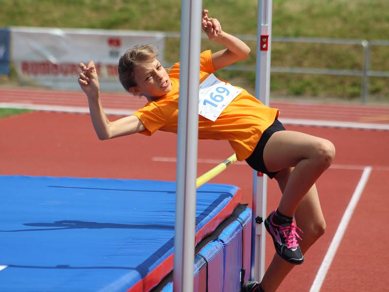 Slavnostní otevření atletického stadionu v Rumburku.