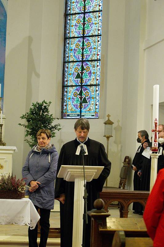 Na Šluknovsku vstoupil do služby nový evangelický farář.