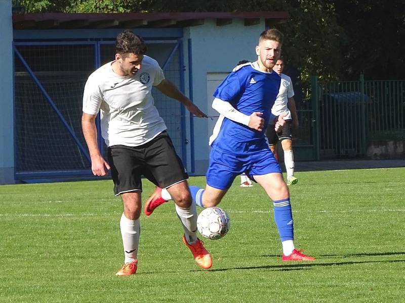 PORÁŽKA. Fotbalisté Modré prohráli v Lovosicích zaslouženě 0:2.