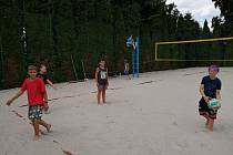 Sportovní tábor děti bavil, zkusily netradiční sporty.