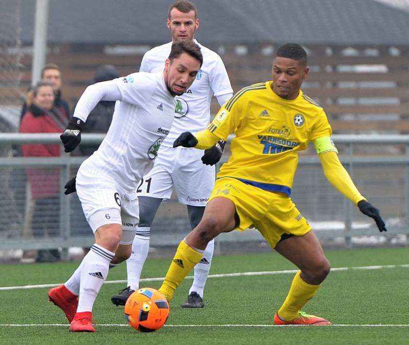 VARNSDORF zaskočil Mladou Boleslav, když vyhrál 1:0.