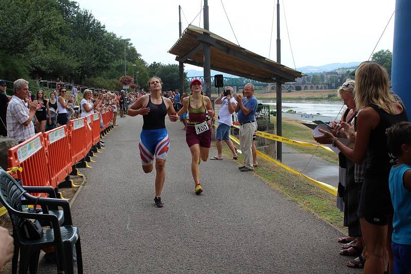 Triatlon Železný knedlík 2018 absolvovalo téměř 120 závodníků.