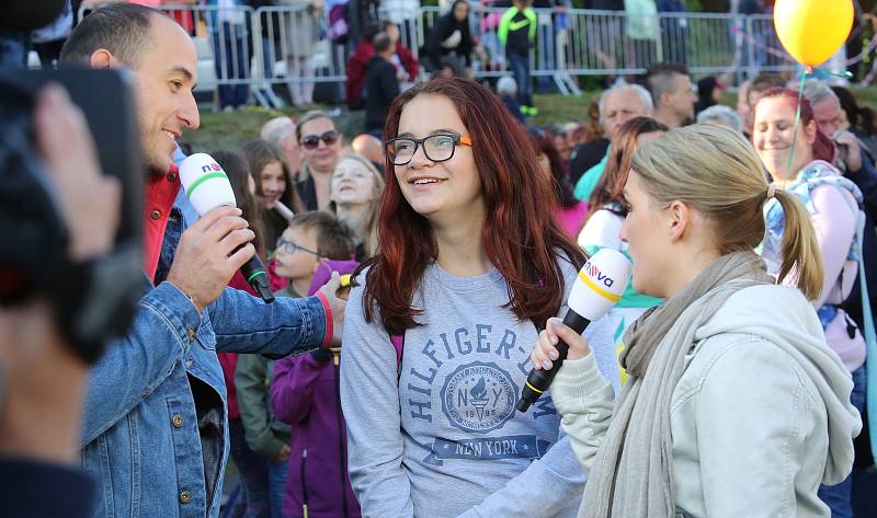 V Děčíně proběhlo ve středu 7. června 2017 živé vysílání Snídaně s Novou.