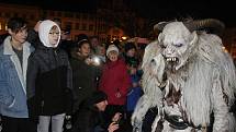 Krampusáci pouštěli v Děčíně hrůzu.