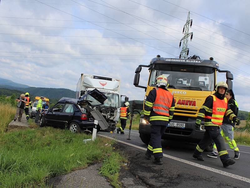 Smrtelná dopravní nehoda v Ludvíkovicích.