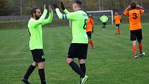 Horní Podluží (světlé dresy) doma porazilo Boletice nad Labem 4:1.