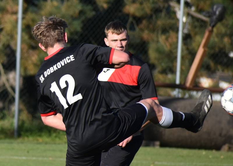 I.B třída, skupina A: Dobkovice - Dušníky 1:8 (0:5).